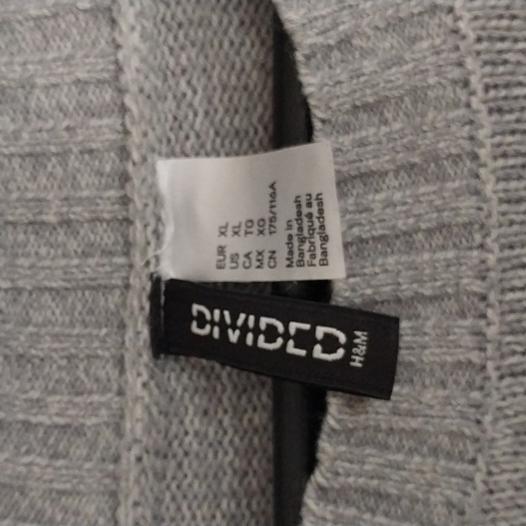 H&M knit sweater crop top sz XL - Picture 2 of 7